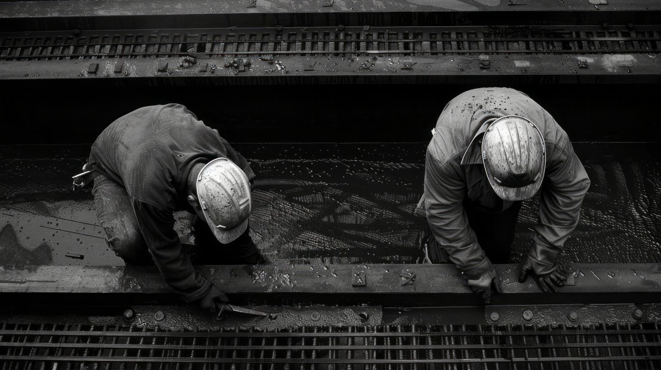 monochrome-scene-depicting-life-workers-construction-industry-site (1)